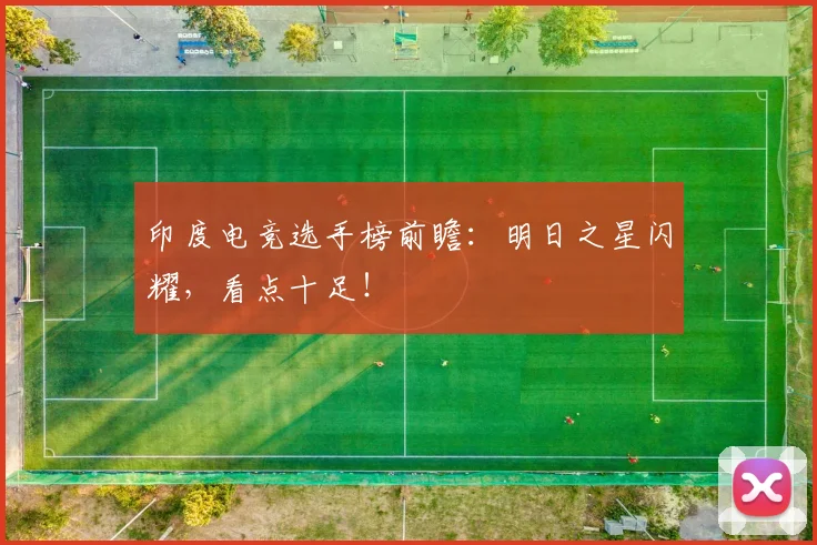 印度电竞选手榜前瞻:明日之星闪耀,看点十足!